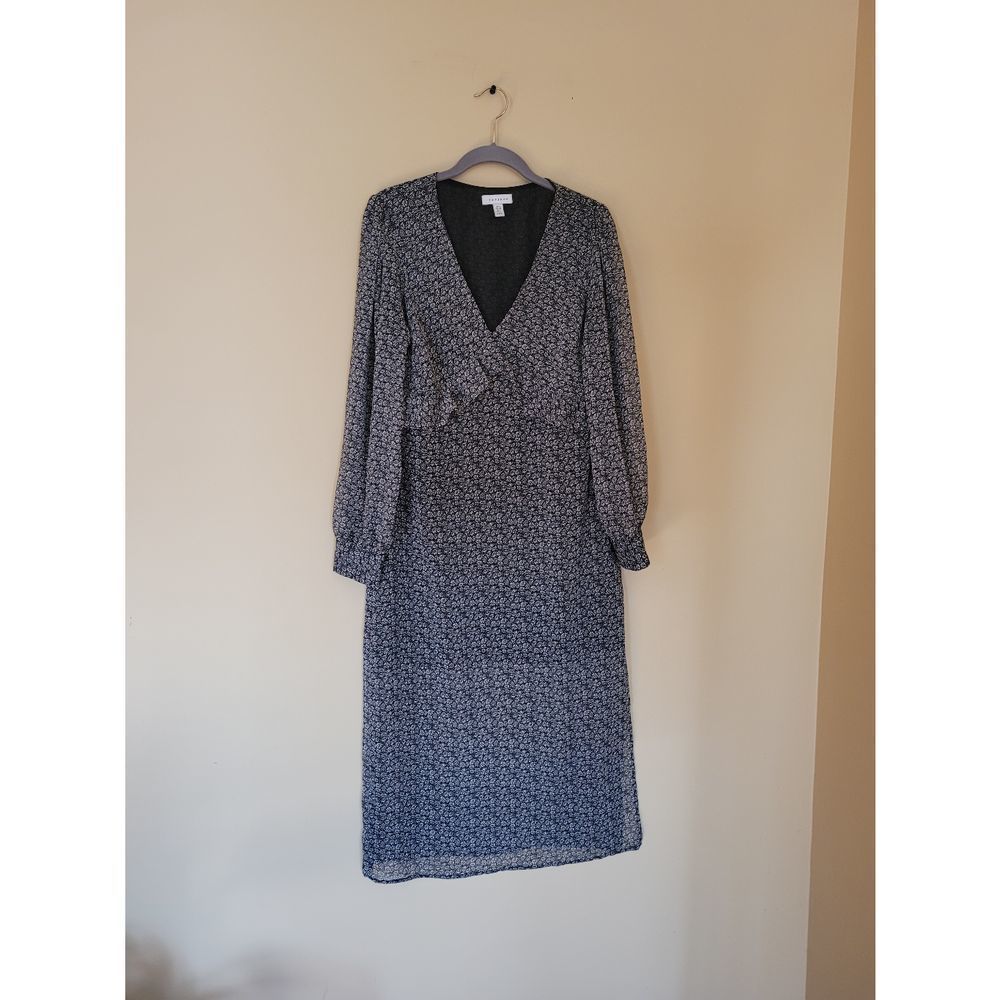 Topshop Semi Sheer Lined Dress